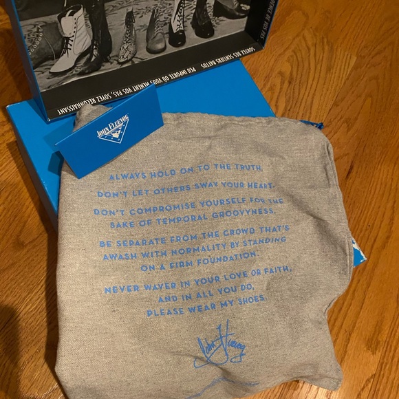 John Fluevog Axe size 8 Black - Picture 6 of 10